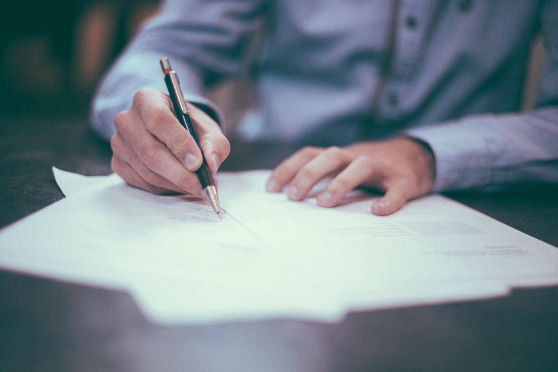 signing forms